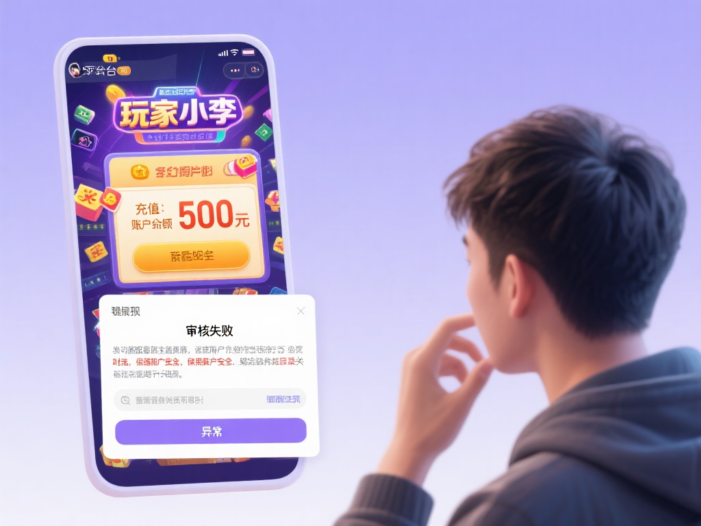 以一位玩家小李的经历为例，他在某平台充值了500元