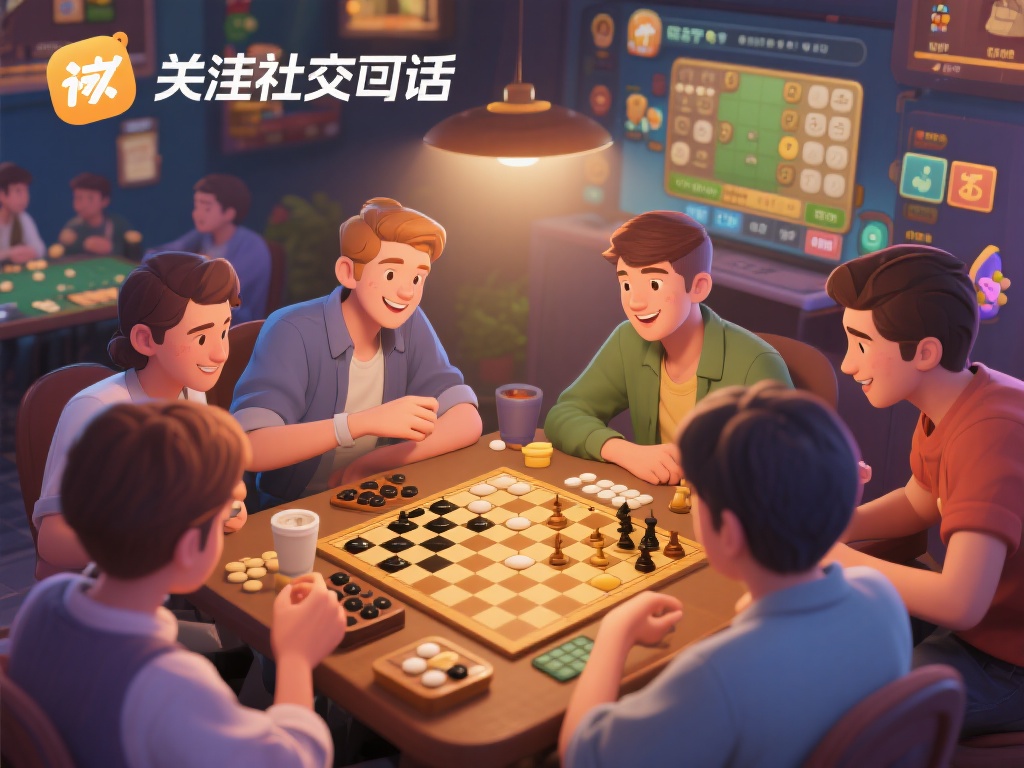 此外，平台还注重社交互动，玩家可以在游戏中结识志同